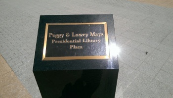 Peggy & Lowry Mays Presidential Library Plaza - College Station, TX.jpg