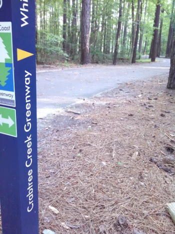 White Oak Creek Trail Guide Post - Cary, NC.jpg