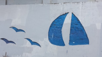 Birds and Boats in Cement - Antioch, CA.jpg
