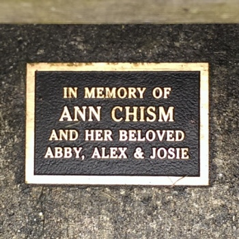 Ann Chism Dedicated Bench - Renton, WA.jpg